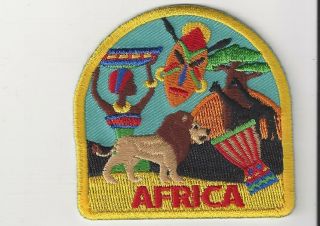 Africa Souvenir Patch