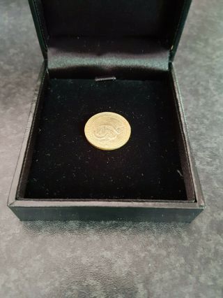 Extremely Rare Walt Disney Scrooge Mcduck First Cent Bronze Edition Coin 1993
