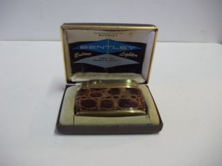 Vintage Bentley Cigarette Lighter W/case