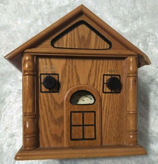 1998 Classic Collectors Edition Am/fm Radio In Shape Of A House