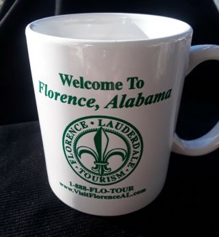 Florence,  Alabama,  Florence/lauderdale Tourism Souvenir Mug