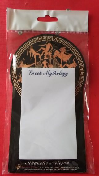 Souvenir Greece - Magnetic Notebook - Greek Mythology