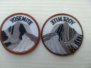 Vintage Yosemite National Park Ca Half Dome Travel Patch Unsewn And