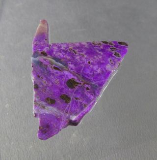 Dkd 153p/ 18.  7grams Natural Purple Sugilite Slab