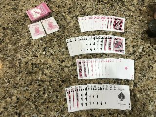 Bicycle Pink Bca Breast Cancer Playing Cards Cardistry Poker Size Deck Uspcc