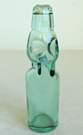 Japanese Vintage 7.  5 Inch Lemonade Empty Bottle