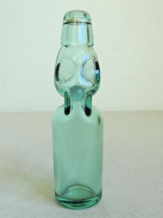 Japanese Vintage 7.  5 inch Lemonade Empty Bottle 3