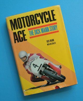 Motorcycle Ace Dick Mann Story Matchless Bsa Goldstar Dbd Racing Book Joe Scalzo