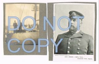 1903 Rms Majestic Photos Ocean Liner Ship Titanic Captain Smith Deck