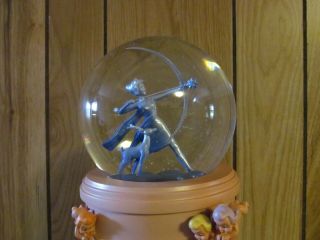 Disney Fantasia Light Up Musical Snowglobe,  been displayed,  but has box 6