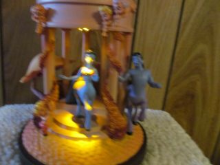 Disney Fantasia Light Up Musical Snowglobe,  been displayed,  but has box 7