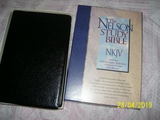 The Nelson Study Bible Nkjv With Nelsons Complete Study System 1997 Fs
