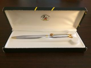Vintage Mickey Mouse Pen - By Colibri,  The Disney Channel,  Silver & Gold