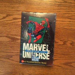 1992 Marvel Universe Series Iii 3 Trading Cards Impel Skybox