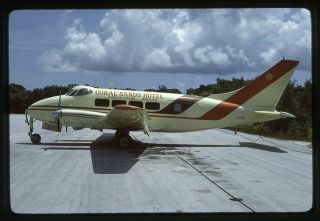 Coral Sands Hotel De Havilland Dh.  104 N711bk 35mm Kodachrome Aircraft Slide
