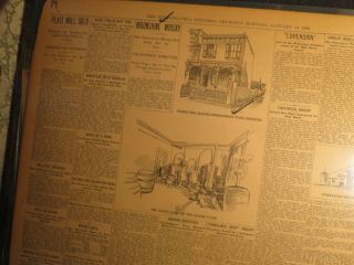 Moonshine Liquor Whiskey Newspaper 1899 Philadelphia Pa Distill Spirits Illicity