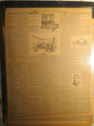 Moonshine Liquor Whiskey Newspaper 1899 PHILADELPHIA PA DISTILL SPIRITS ILLICITY 2