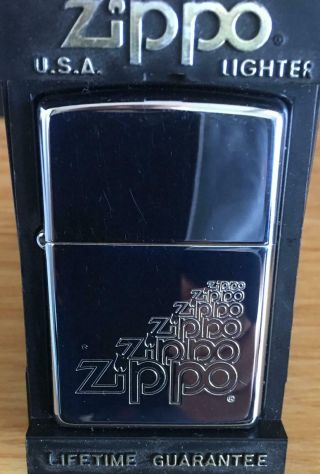 Zippo Lighter ‘zippo Zippo Zippo’ From 2002