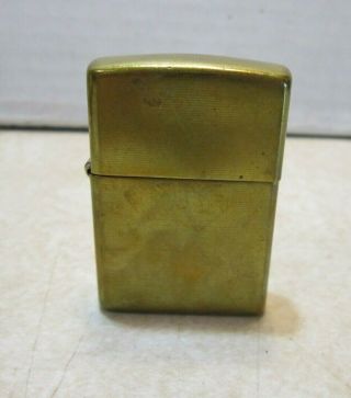 Vintage Brass Or Gold Tone Zippo Xvi Cigarette Lighter Ll257