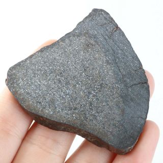 32g Rare chondrite meteorite crust Meteorit Chondrit slice QL A3105 3