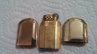 Vintage Marlboro Brass No 6 Lighter in Pouch 5