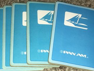 Pan Am Playing Card Deck Complete Euc Vintage 1980s