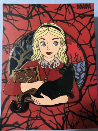 Alice In Wonderland Sabrina Mashup Disney Monster Fantasy Pin