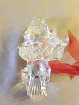 Waterford Crystal Millennium Angel Ornament Made In Ireland 2003