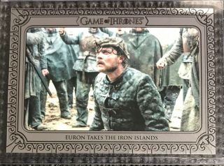 Game Of Thrones Inflexions Rittenhouse Silver Parallel Card 105 - 69/75