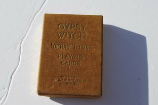 Gypsy Witch Playing Cards Fortune Telling Vintage