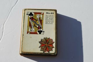GYPSY WITCH PLAYING CARDS FORTUNE TELLING VINTAGE 4