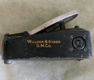 Willcox & Gibbs Pedal (for Electric Machine)
