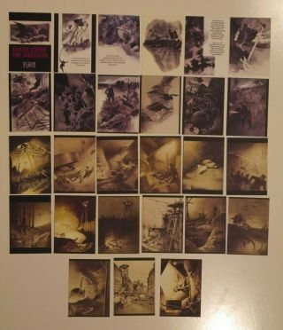 War Of The Worlds Season 2 - 27 Card Base Set Very Rare By Cult Stuff