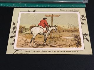 Victorian Christmas Card Marcus Ward
