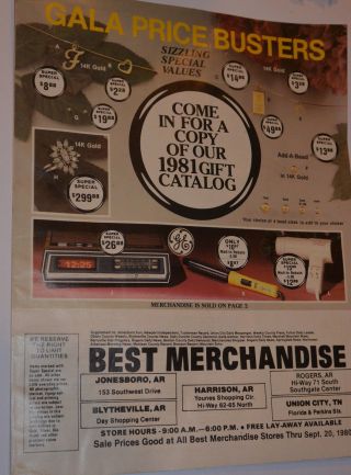 Vintage 1980 Flyer Calculators/digital Watches/jewelry Pictures & Prices