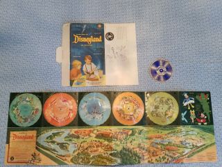 Your Trip To Disneyland On Records 5x Flexi 529 With Bonus Mouseketeer Record