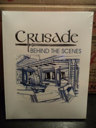 Crusade (b5) Behind The Scens Soft Cover Book (still In Plastic)