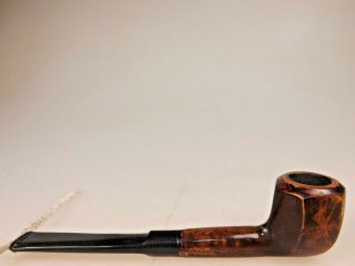Bruyere 6 Facet Small Smooth Briar Pipe 60’s Made in France Ebonite 2