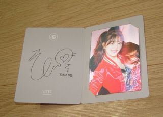 Twice 2nd Mini Album Page Two Lenticuler Jihyo Special Card Official K Pop
