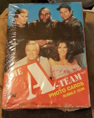 1983 Topps " The A - Team ",  With (36) Factory Packs.