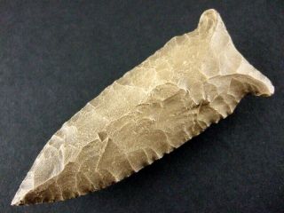 Extraordinarily Fine 3 1/4 Inch Tennessee Greenbrier Point Arrowheads