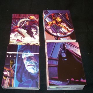 Star Wars Shadows Of The Empire Set 90 Card Base Set 1996 Topps