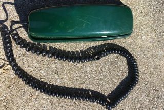 Vtg At&t Trimline 210 Push Button Lighted Dial Green Wall Desk Telephone