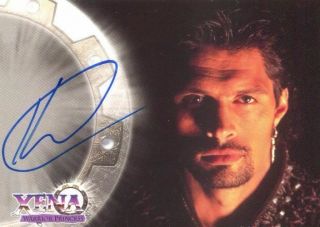 Xena Series Ii Two Topps Kevin Smith As Ares Autograph Card A2