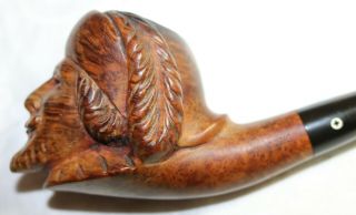 Scarce Vintage KAYWOODIE Early Version NOBLEMAN Estate Pipe with Push Stem EX, 2