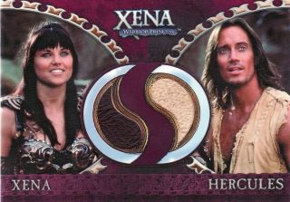 Xena Dangerous Liaisons Xena & Hercules Dc7 Costume Card