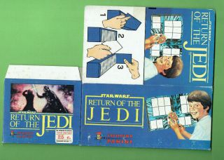 D259.  1983 Panini Star Wars Return Of The Jedi Counter Display Box