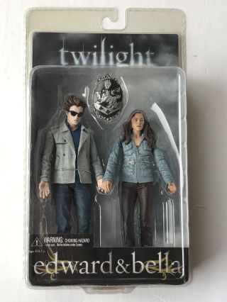 Twilight Saga Twilight Action Figure Set Edward & Bella Neca