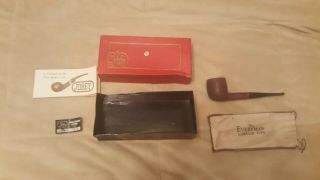 Vintage Jobey Shellmoore Extra J 105 Shape Oom Paul W Box,  Bag,  Papers