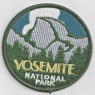 Yosemite National Park Souvenir Travel Patch California